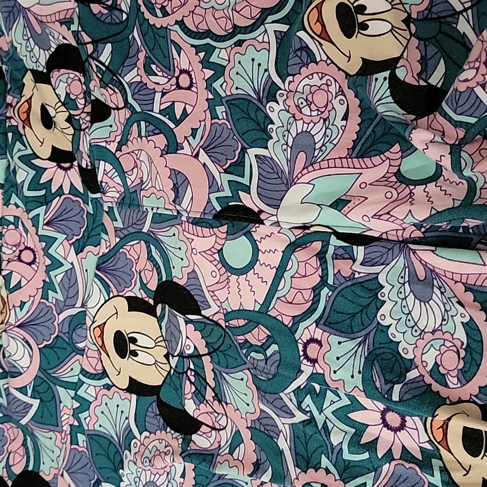 Lularoe Disney Tall and Curvy Leggings - Minnie Mouse